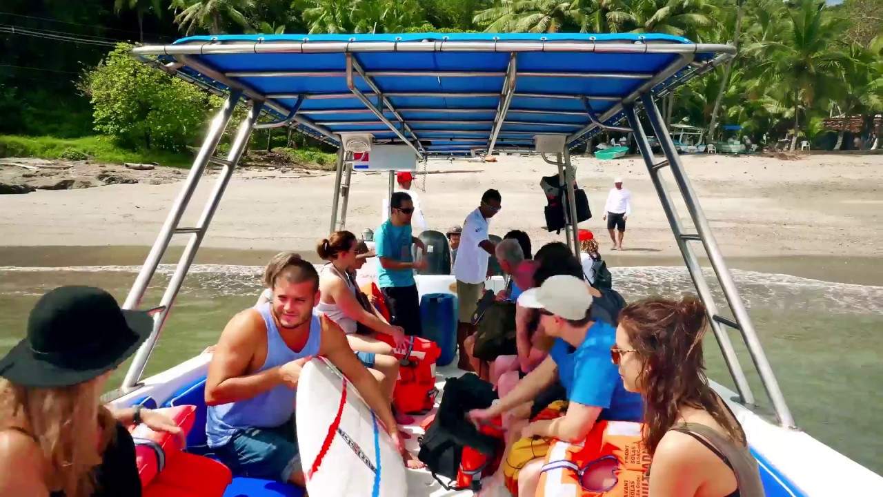 Water Taxi from Jaco to Montezuma with Jaco360