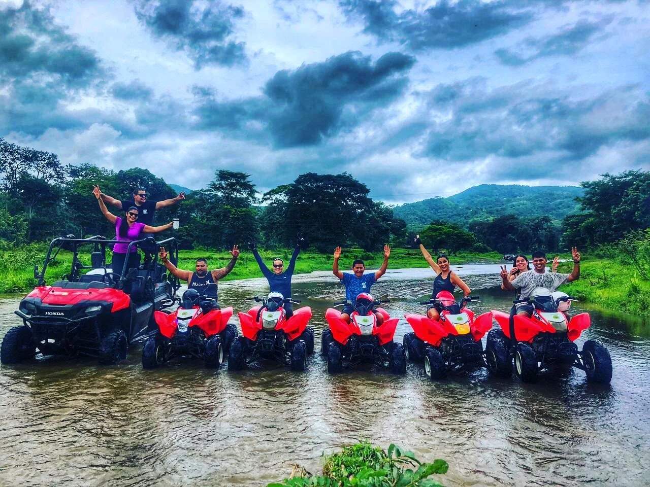 Jaco beach Group Vacation ATV Tour