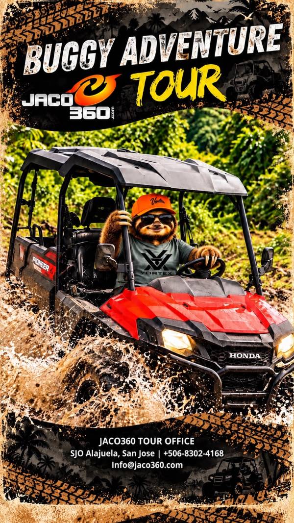 Steve the Sloth Buggy Adventure Tour