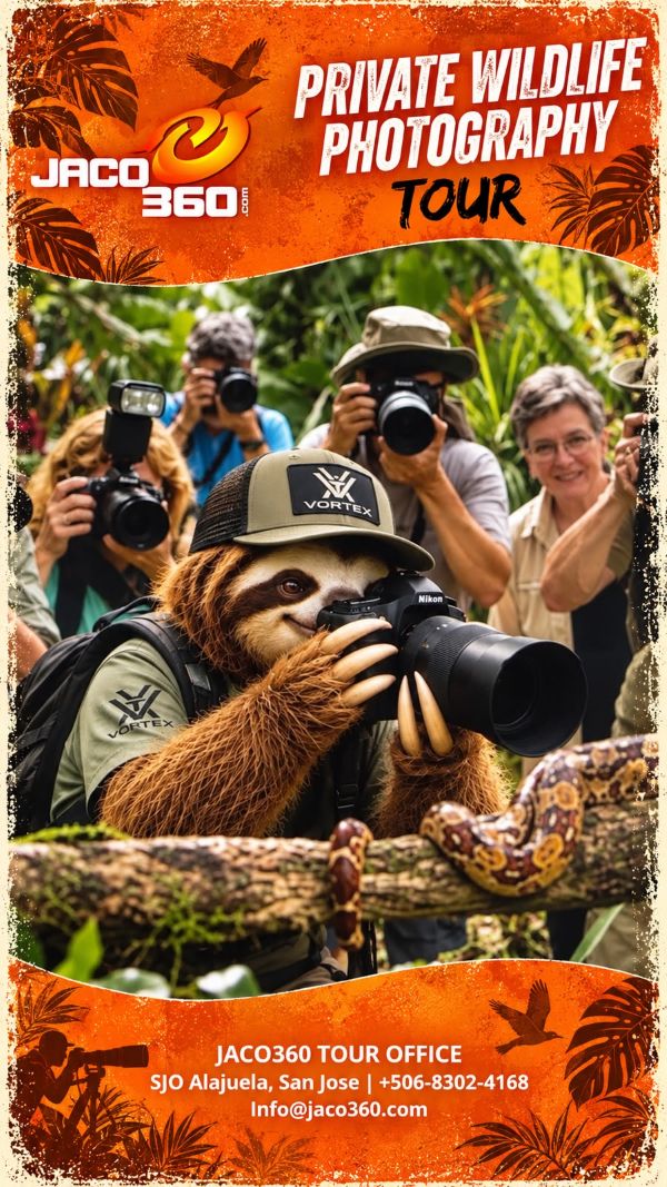 Steve the Sloth Wildlife Photography Tour