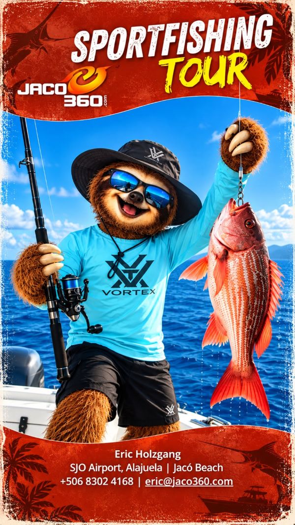 Steve the Sloth Sportfishing Tour