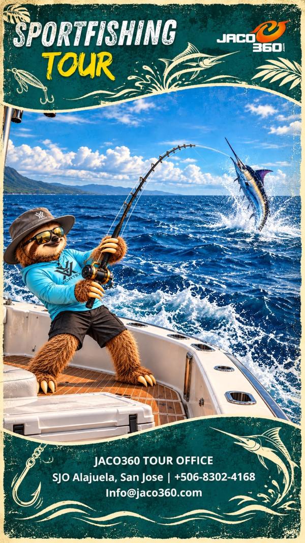 Steve the Sloth Sportfishing Tour